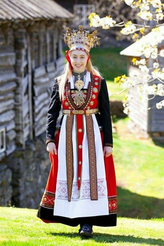 Одежда норвежских женщин 20 века