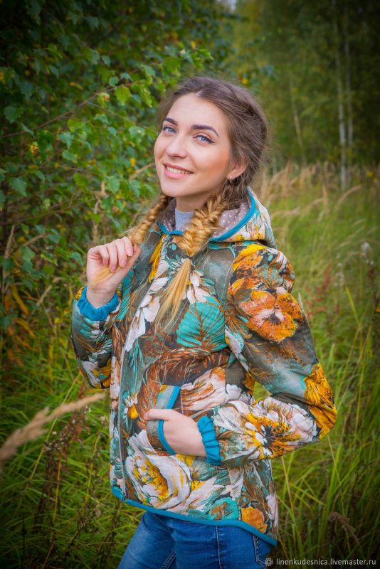 Куртка фуфайка женская