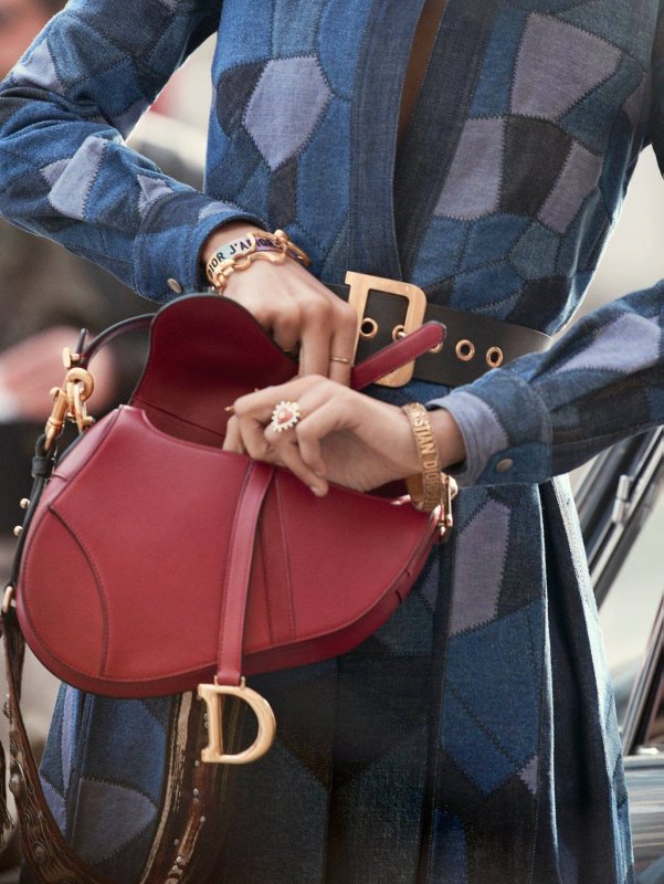 Dior сумка Saddle Red