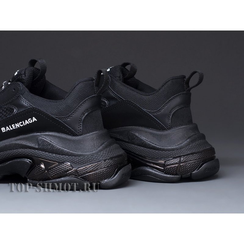 Черные Баленсиага Triple s