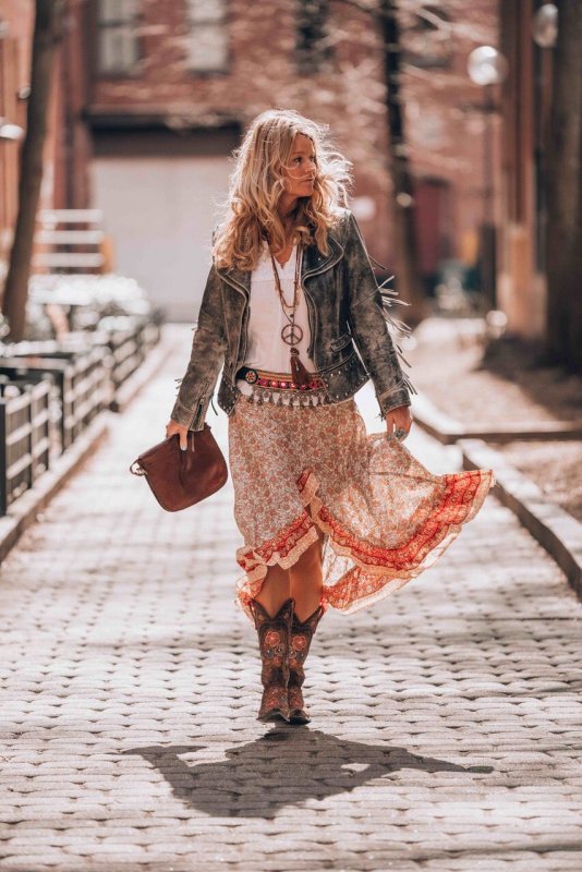 Богемный Шик Street Style 2019