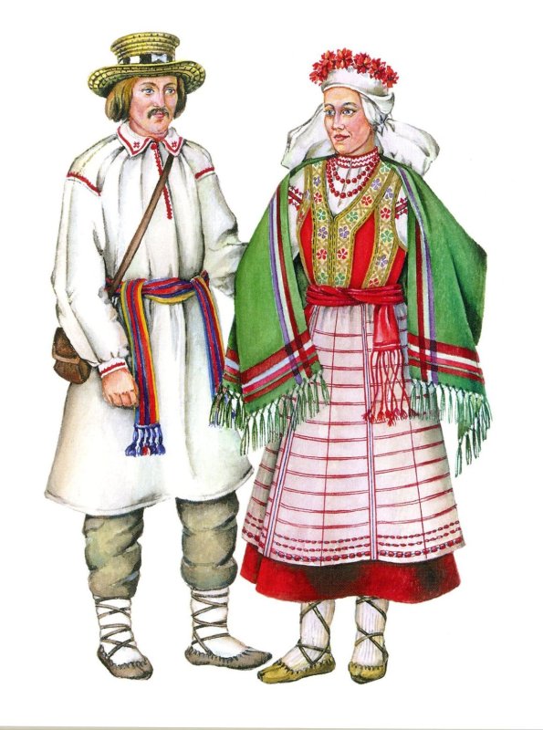 Белоруссия народ нац костюм