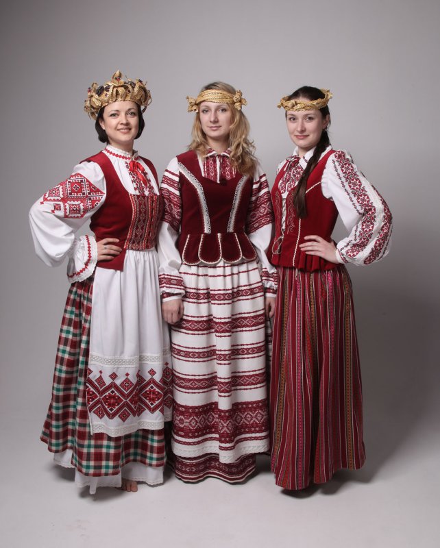Национальный костюм Белоруссии