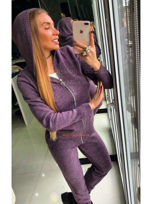 Кашемировый костюм женский