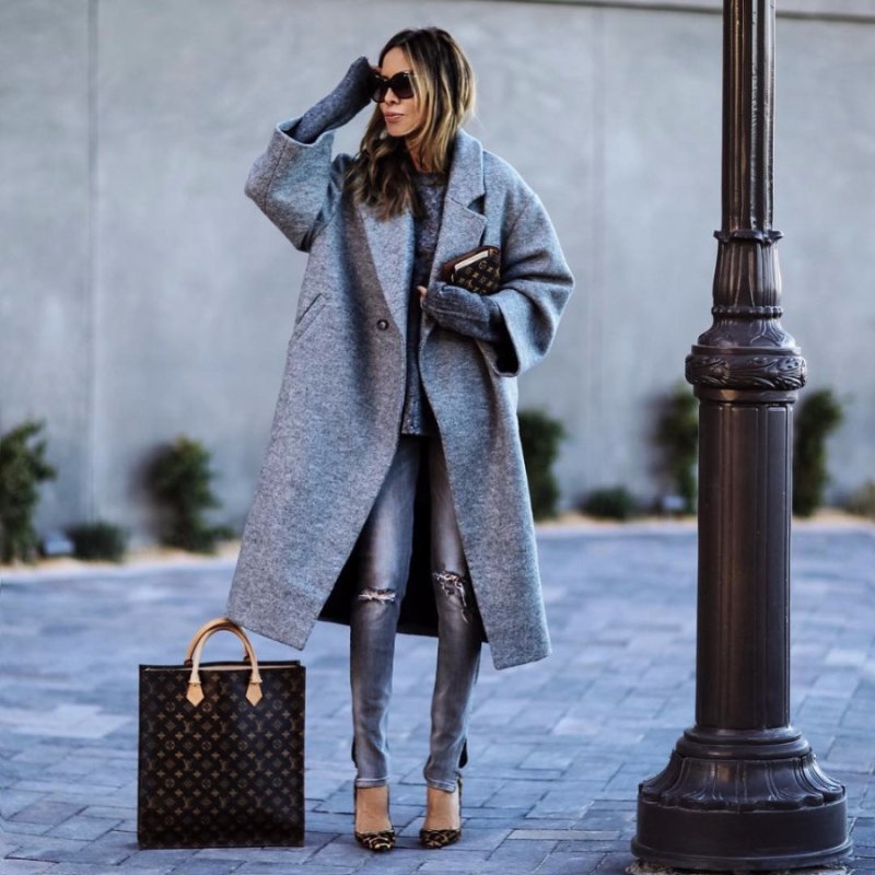 Зимнее пальто Oversize