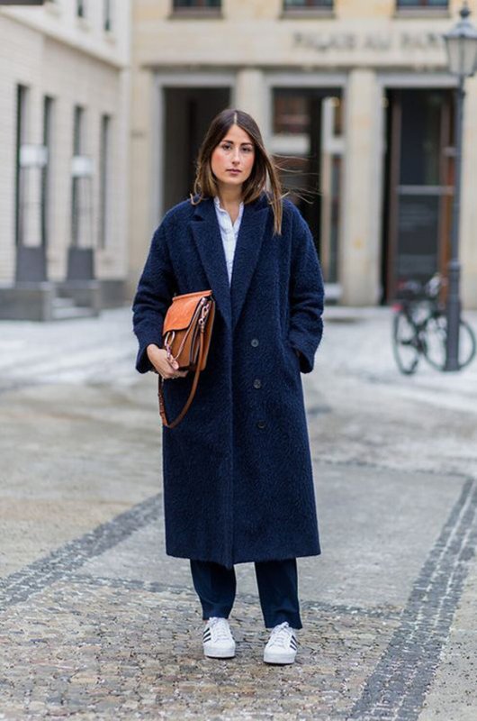 Пальто кокон Street Style