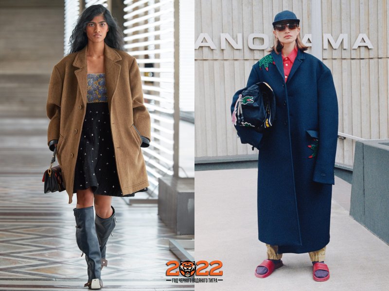 Пальто оверсайз Street Style