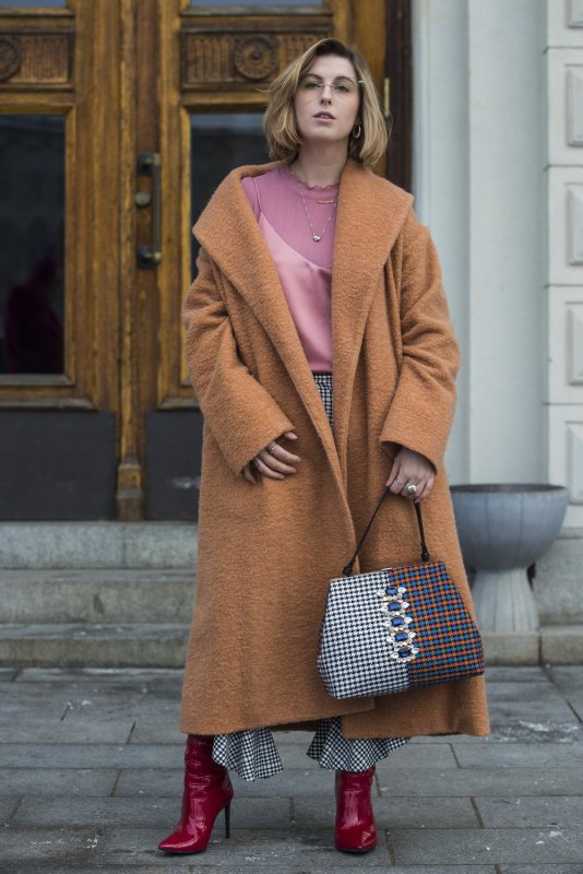 Street Style пальто оверсайз 2020