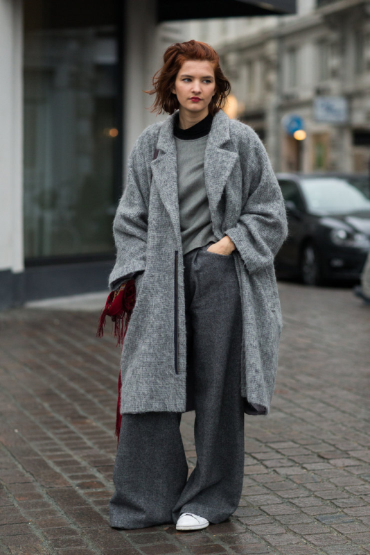 Пальто оверсайз Street Style