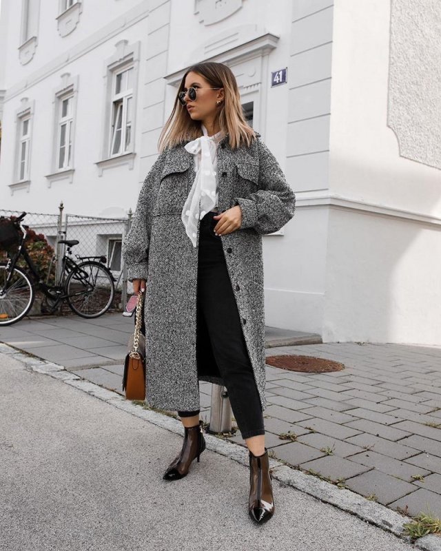 Пальто оверсайз Street Style