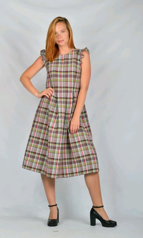 Andrea Style серое платье