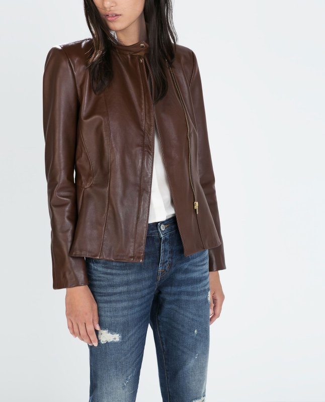 100% Leather real Lambskin