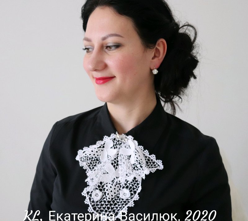 Воротник плиссе