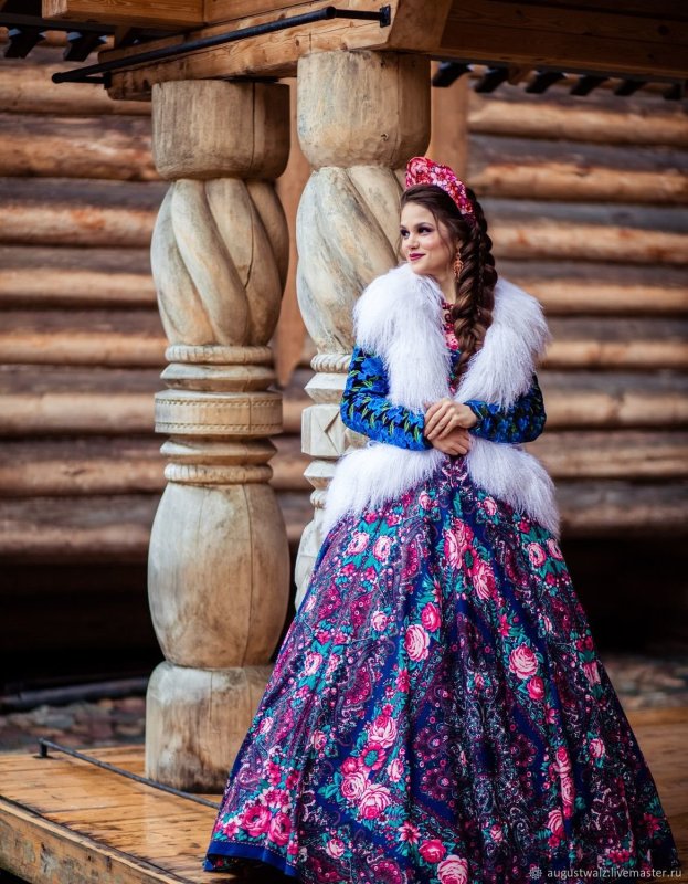 Славянское платье
