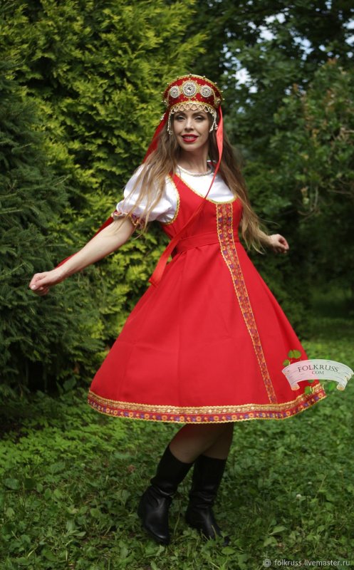 Русский стиль в одежде