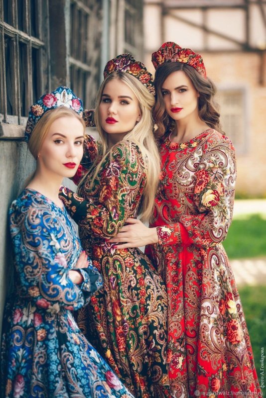 Русское народное платье