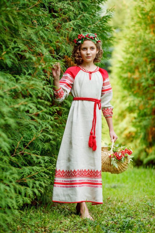 Платье русской красавицы