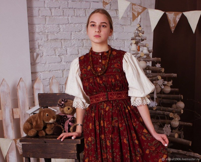 Русское народное платье