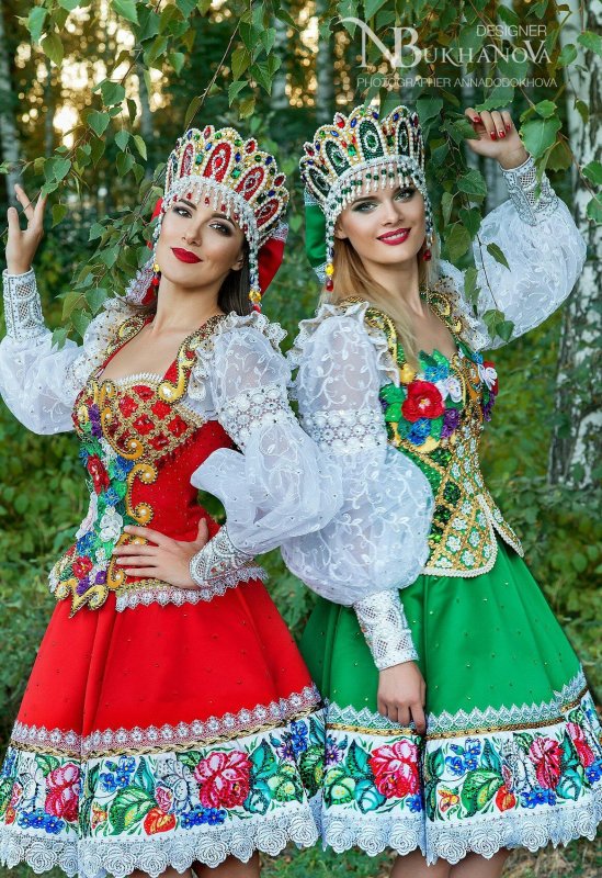 Деревенский сарафан