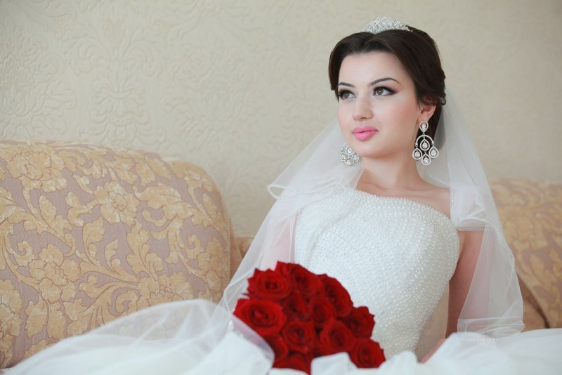 Кавказские Свадебные платья пышные