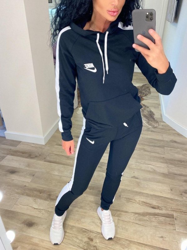 Женский спортивный костюм Nike 10679 l, черный