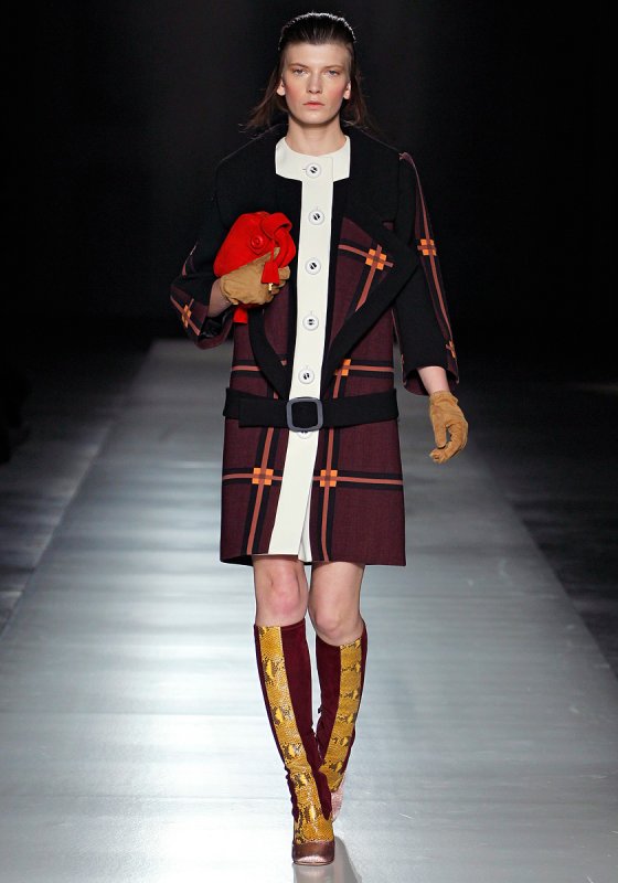 Prada осень зима 2012-2013