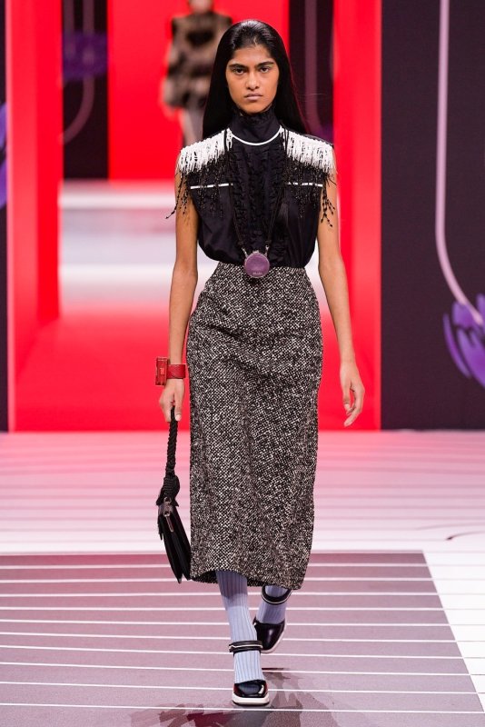 Prada коллекция 2020 осень зима