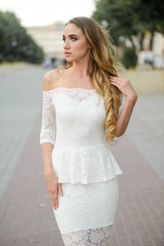 Свадебные платья короткие