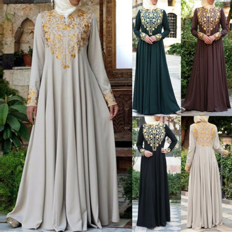 Abayas for women Dubai Turkey Turkish Pakistan Muslim Maxi Dress Print Kaftan Plus Size Islamic Clothing Islam long Dresses