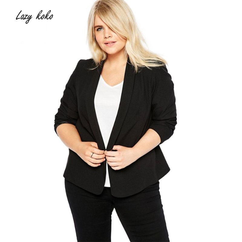 Plus Size блейзер
