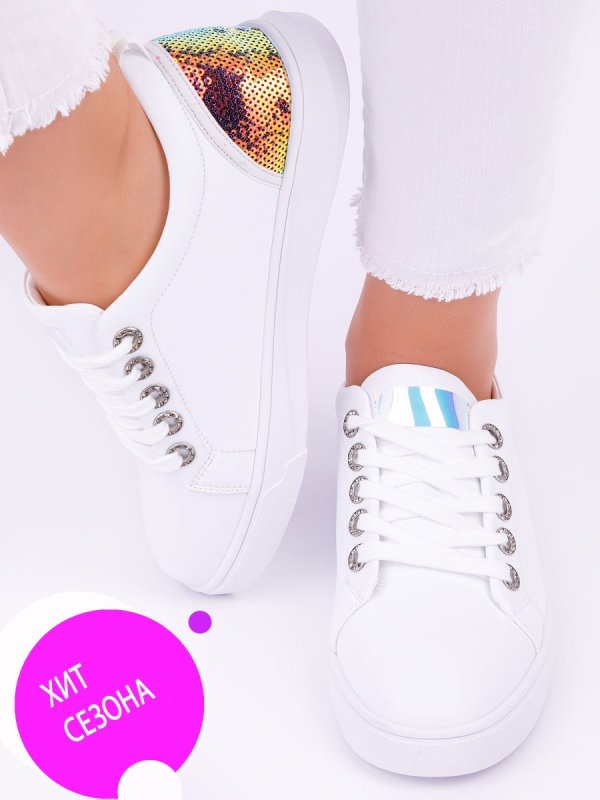 “Кроссовки белые popular Fashion” s893d