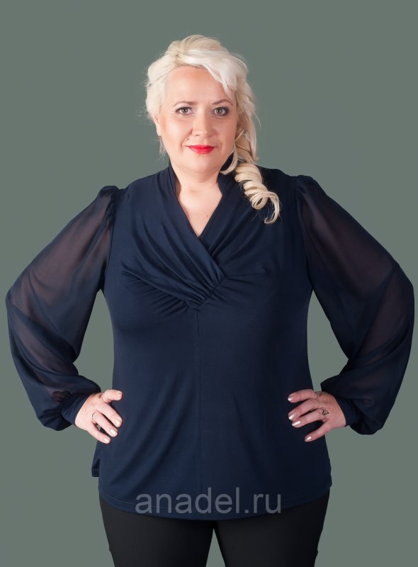 Блузка Monica Magni шелк