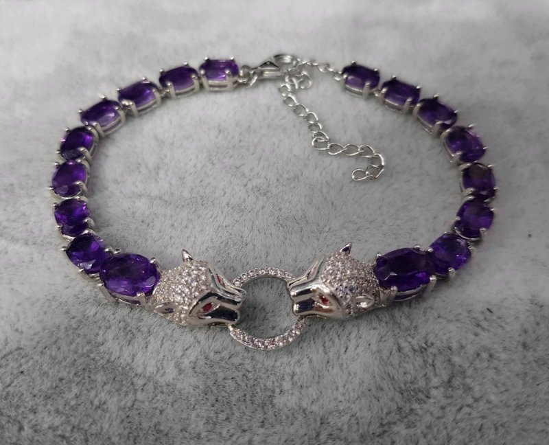 Браслет Hell-Amethyst-Silver