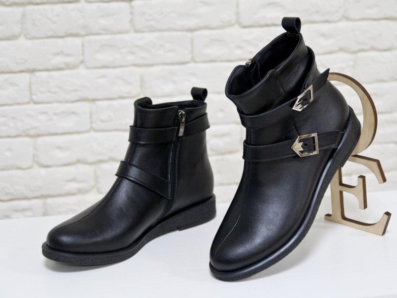 Кожаные ботинки Botas mujer