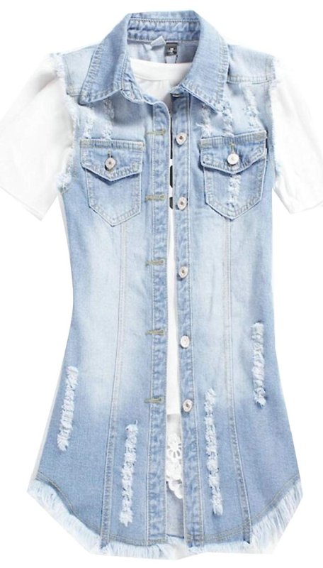 Джинсовые жилеты женские Stradivarius