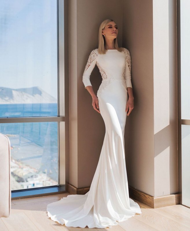 Amore novias свадебное платье рыбка gt002
