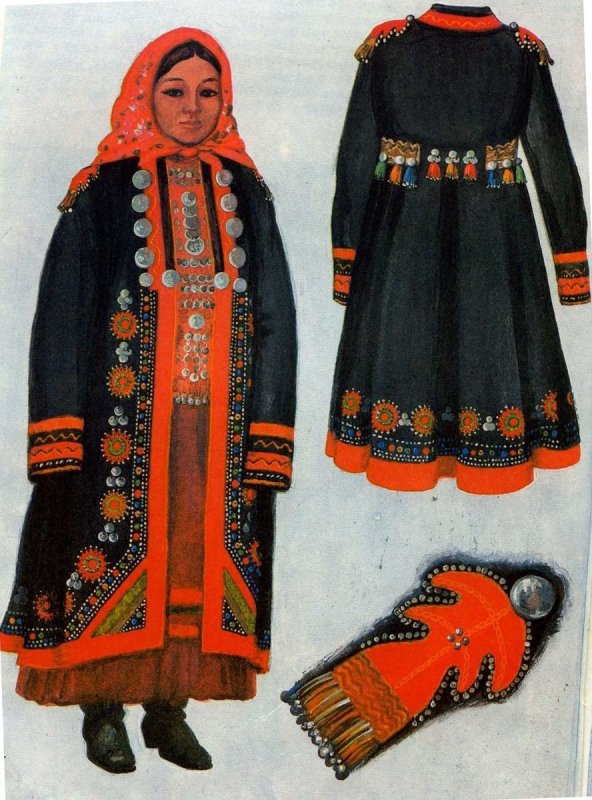 Народный костюм Башкортостана