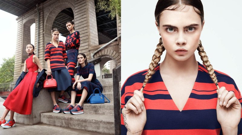 Cara Delevingne Burberry London