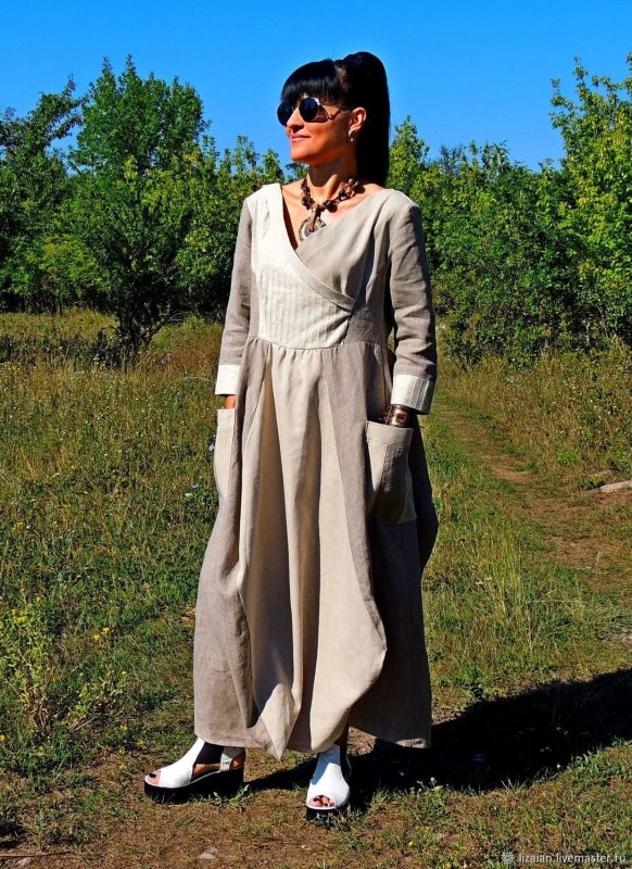 Платье бохо
