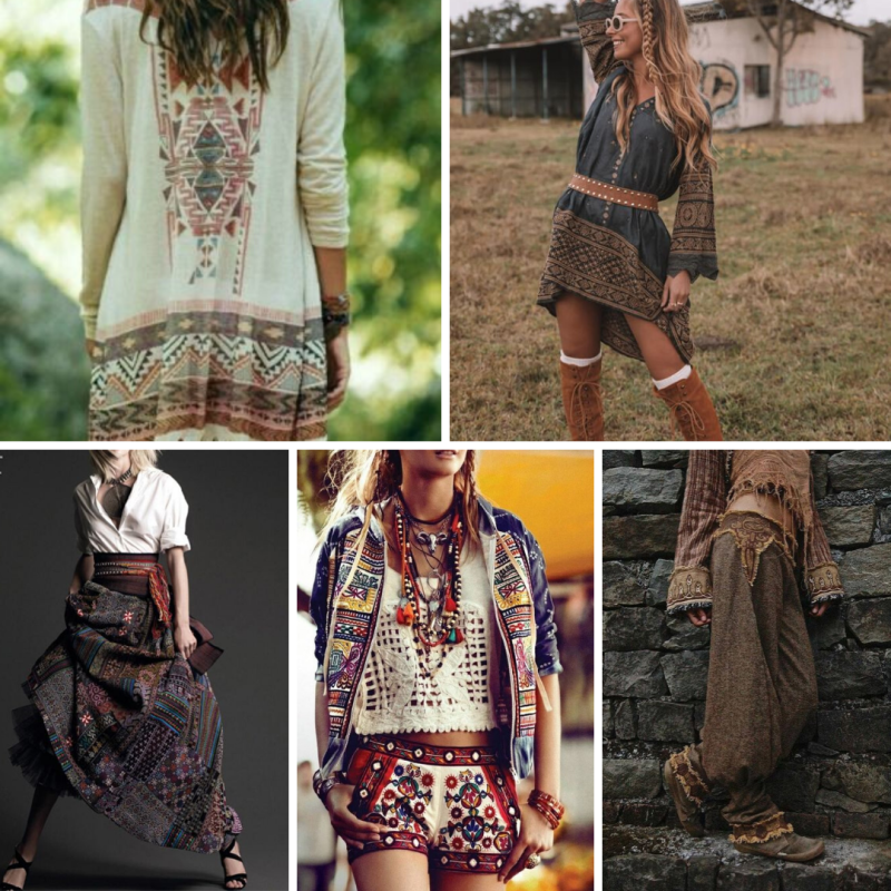 Платье Bohemian Chic