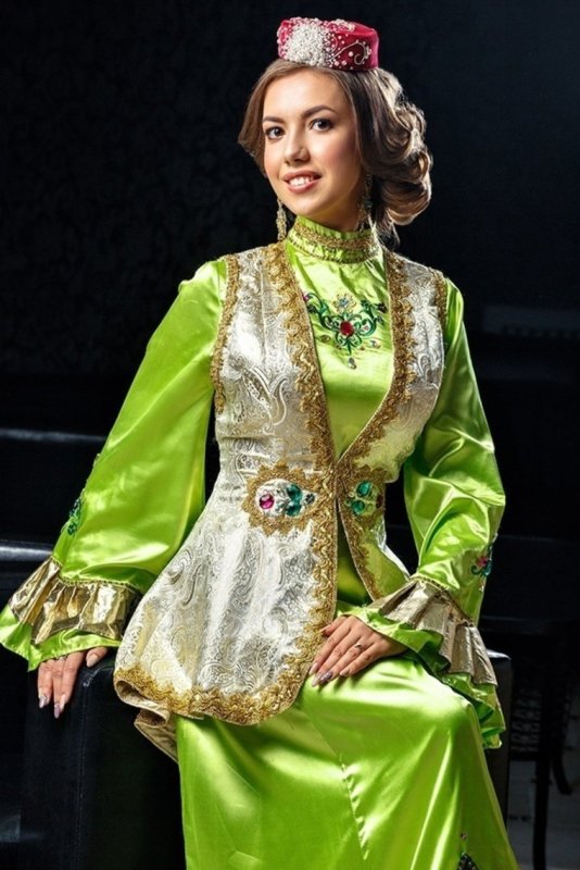 Кулмэк татарский национальный костюм