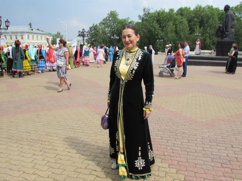 Башкирский национальный костюм Фольклориада