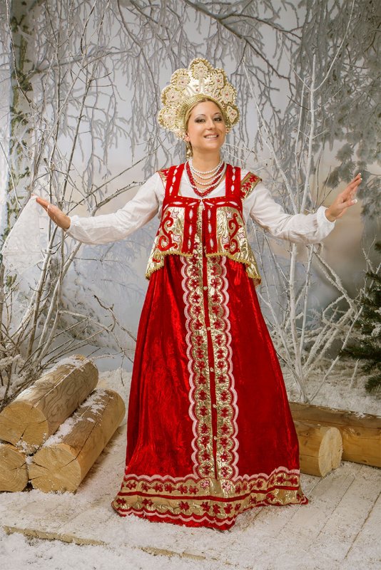 Сибирский национальный костюм