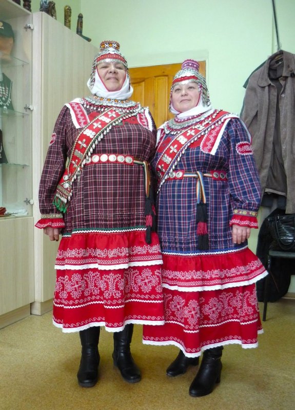 ЧУВАШКА В национальном костюме