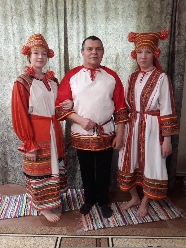 Мордовские костюмы детские