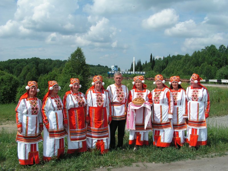 Мордвинский национальный костюм