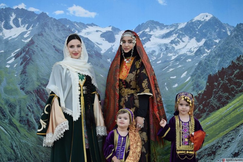 Горянки даргинки Дагестана