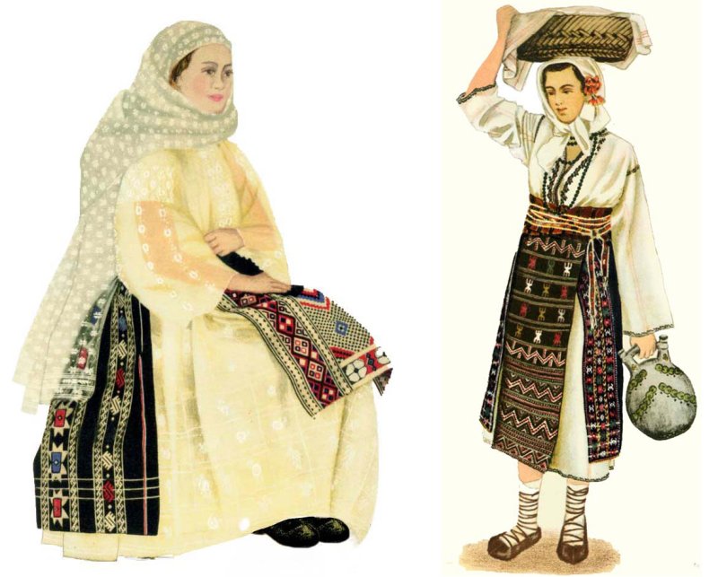Национальный костюм акушинцев