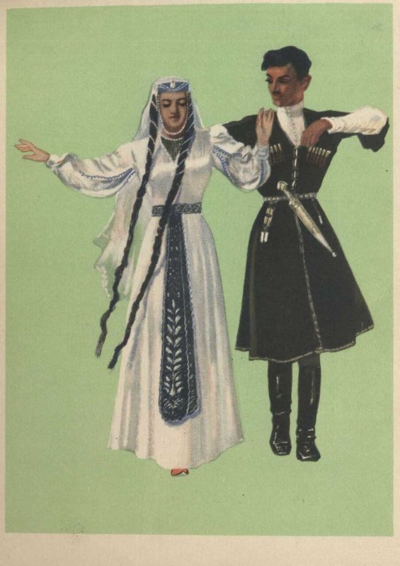 Национальный костюм Грузинцев