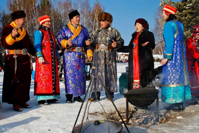 Национальный праздник бурятов Сагаалган